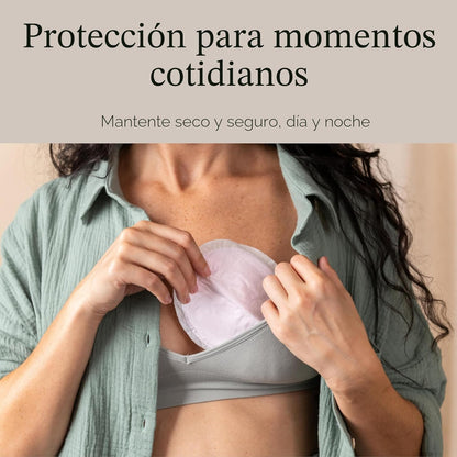 Lansinoh Stay Dry Almohadillas de lactancia desechables, suaves y s...