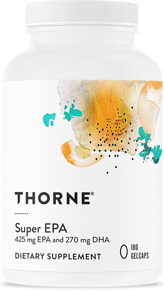 THORNE - Super EPA - Ácidos grasos Omega-3 EPA 425mg &amp; DHA 270m...