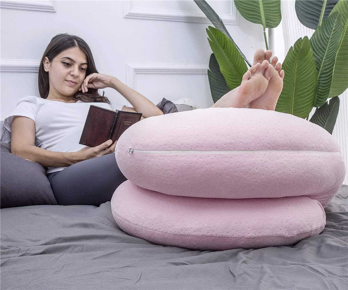 1 MIDDLE ONE Almohada de embarazo, almohada corporal en forma de C...