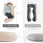 MOON PARK - Almohadas de embarazo y maternidad de cuerpo completo p...