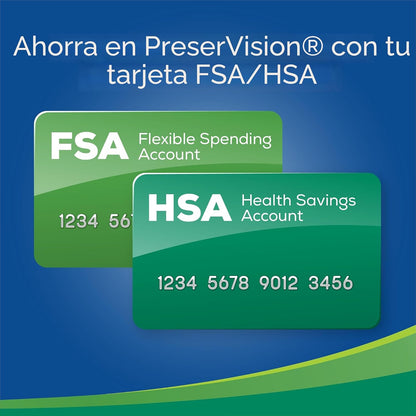 PreserVision AREDS 2 Vitaminas para los ojos, marca #1 recomendada...