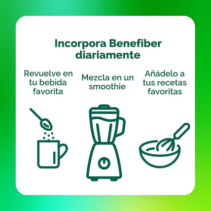 Suplemento de fibra Benefiber, sin azúcar, NOV01383, 1, 1
