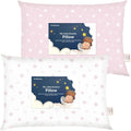 KeaBabies Paquete de 2 Almohadas para niños pequeños de 13 x 18 pul...