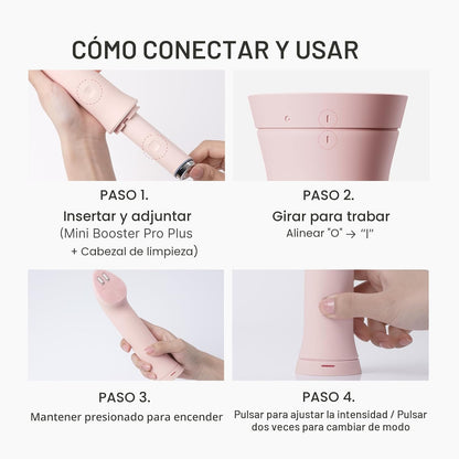 medicube Mini Booster Pro Plus - Juego de dispositivos de limpieza...