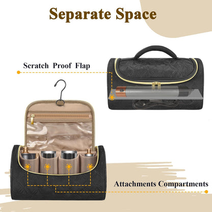 Mancro Estuche organizador de almacenamiento de viaje compatible co...