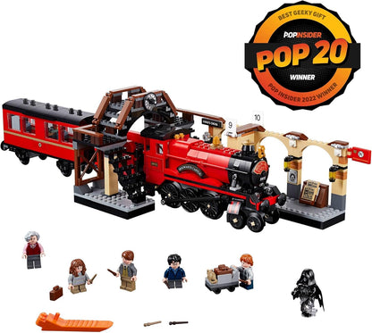 LEGO Harry Potter Hogwarts Express 75955 - Juego de construcción de tren de juguete que incluye tren modelo y minifiguras de Harry Potter, Hermione Granger y Ron Weasley (801 piezas)