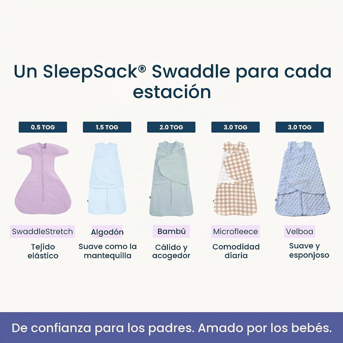 HALO Saco de dormir con manta de arropar 100% algodón, manta con 3...