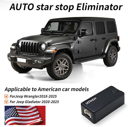 Eliminador de parada de arranque automático para Jeep Wrangler JL 2018 2019 2020 2021 2022 2023 2024 2025 Gladiator JT 2020-2025 Eliminador de parada automática del motor, parada automática