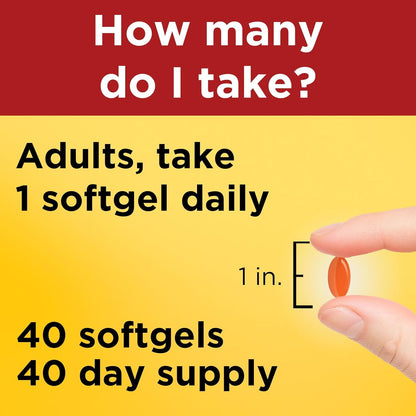 Nature Made CoQ10 200 mg, suplemento dietético para apoyo a la salu...