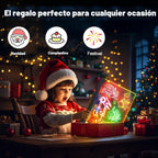 Tablero de notas LED Doodle Glow recargable de 16 pulgadas, 7 modos...