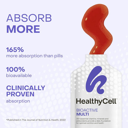 Healthycell Bioactive Daily Liquid Multivitamínico Líquido Diario p...