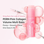 medicube PDRN - Bálsamo múltiple de colágeno rosa para volumen \u20...
