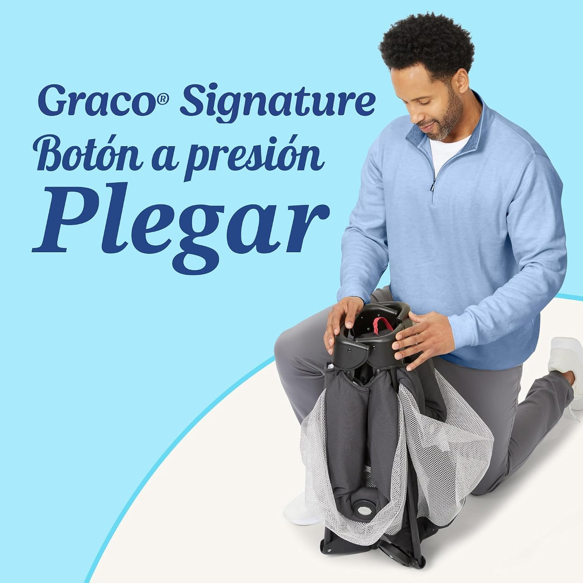 Graco On The Go Zip Pack 'n Play Corralito, Corralito plegable...