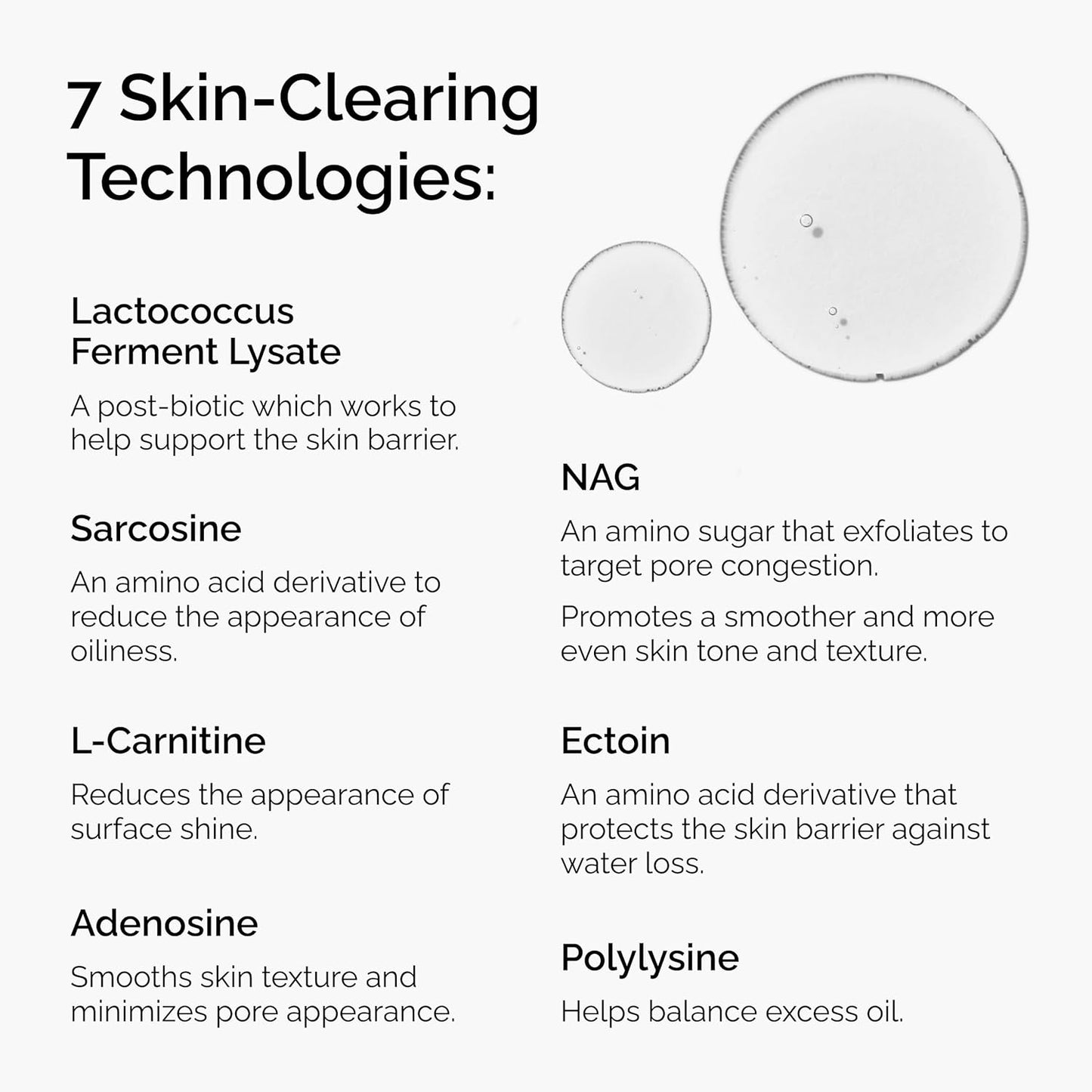 The Ordinary Suero equilibrante y clarificante, solución multiactiva para control de aceite y refinamiento de poros, 1 onza líquida