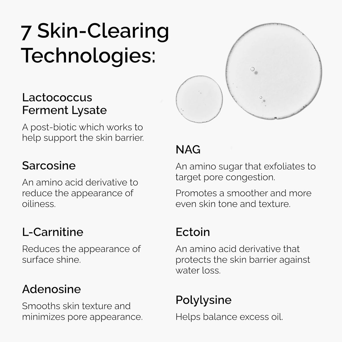 The Ordinary Suero equilibrante y clarificante, solución multiactiva para control de aceite y refinamiento de poros, 1 onza líquida