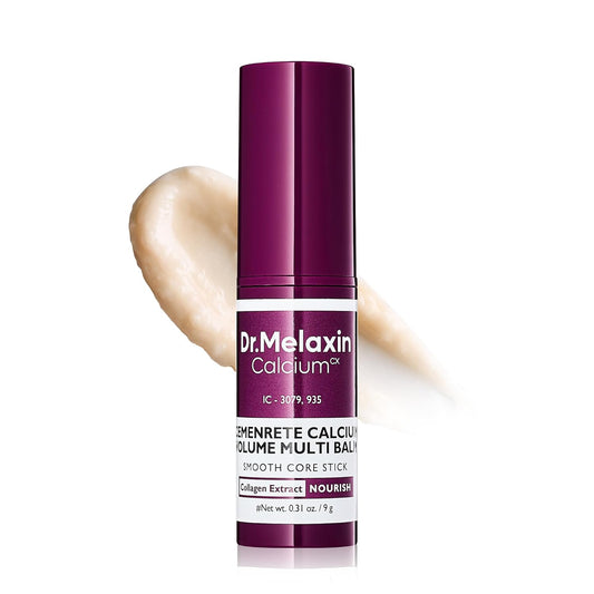 Dr.Melaxin Cemenrete Calcio Multi Bálsamo 9g Cuidado de la Piel Coreano Todo en Uno Calcio Stick Colágeno Arrugas Tratamiento Facial y de Ojos Bálsamo