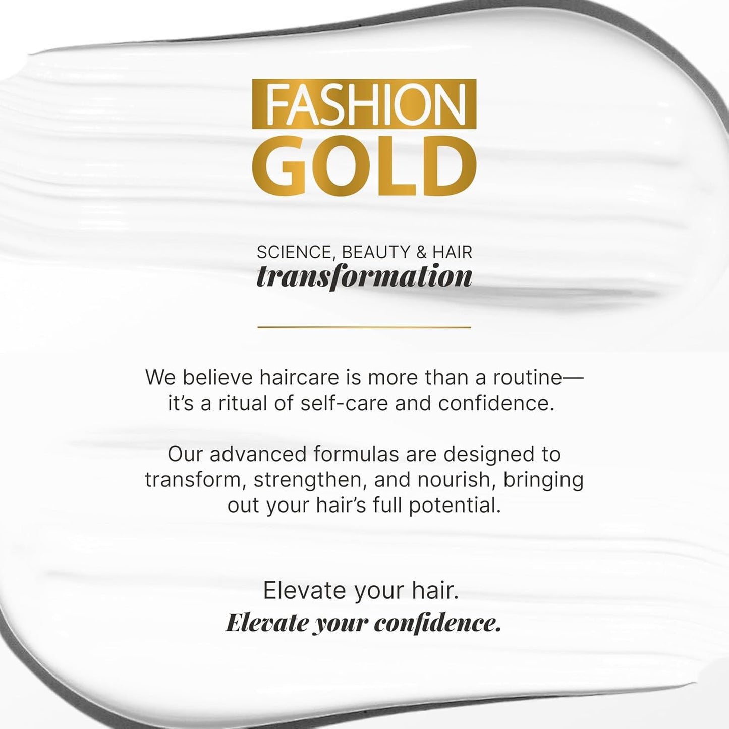 Fashion Gold, Mascarilla capilar para cabello dañado, ideal como tr...