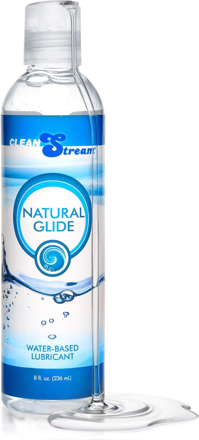 CleanStream Lubricante personal natural a base de agua, botella de...