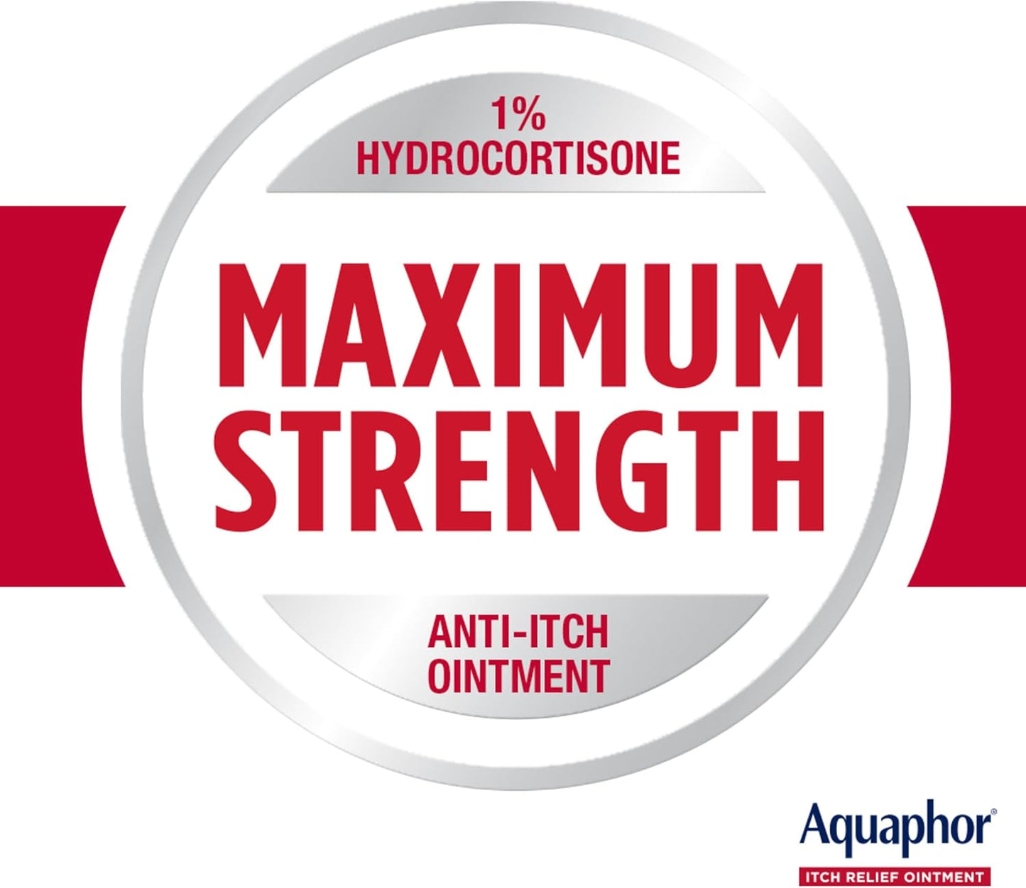 Aquaphor Pomada para el Alivio de la Picazón, Fuerza Máxima 1% de H...