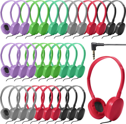 Flutesan Paquete de 30 auriculares con cable, auriculares ajustable...