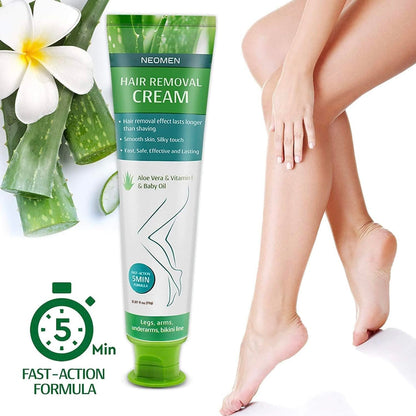 Crema depilatoria para hombres y mujeres: depiladora sin dolor para...