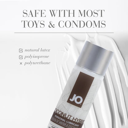 JO Lubricante Personal Híbrido de Coco \u2013 Lubricante a Base de...