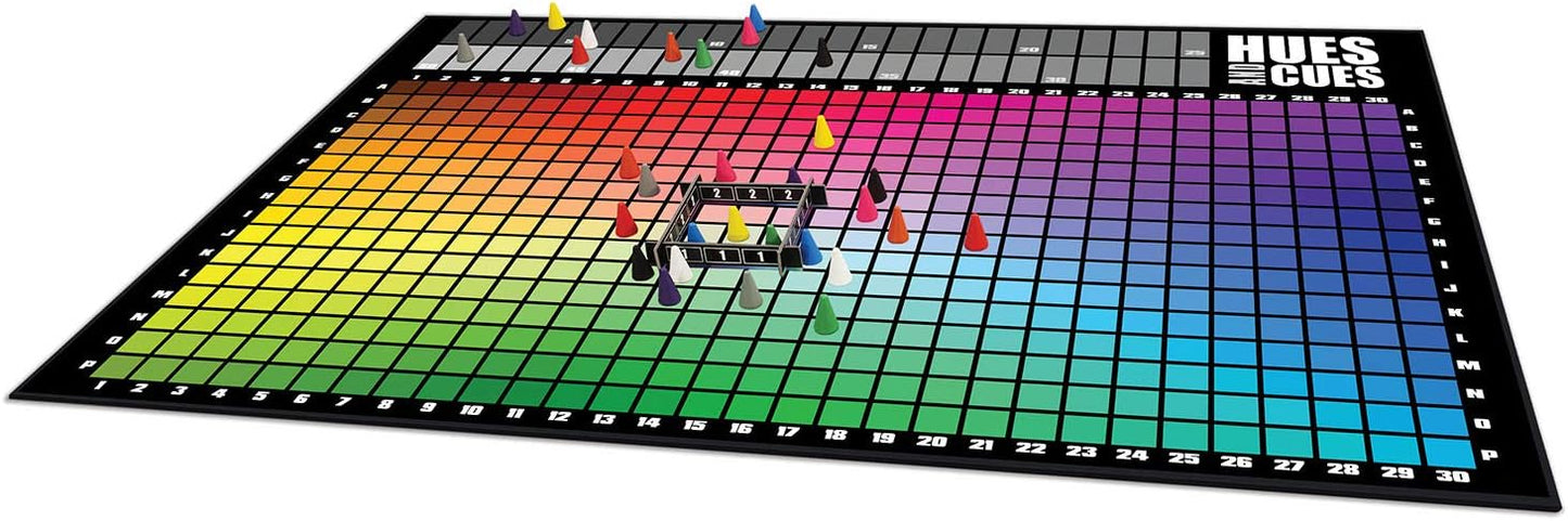 HUES and CUES | Juego de adivinanzas de colores vibrantes, perfecto...
