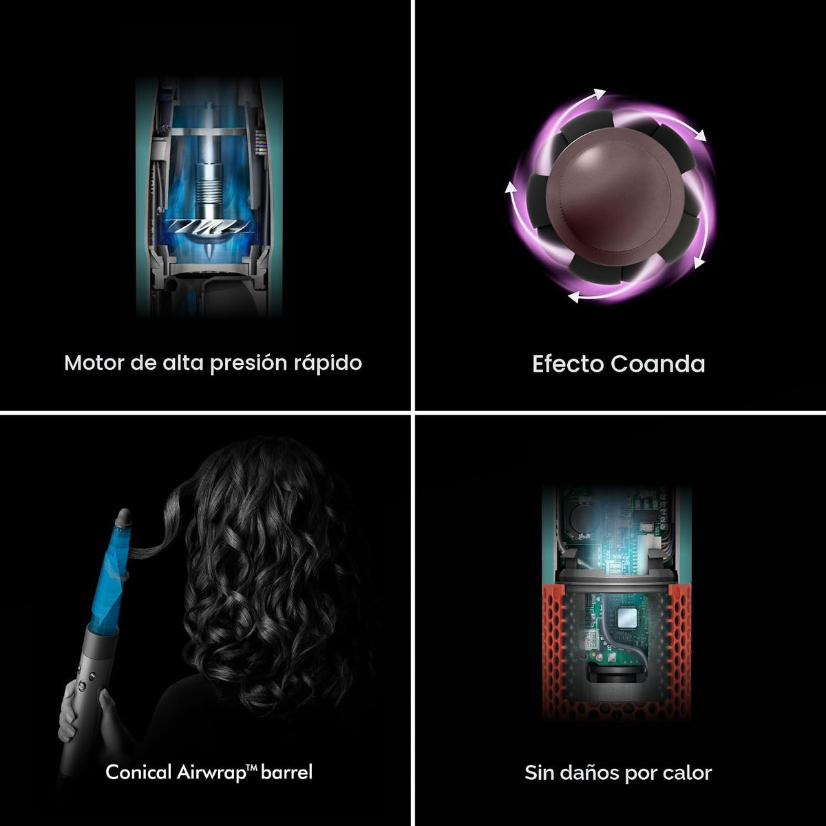 Dyson Airwrap i.d.™ Multi-Styler, Allure Winner, conexión Bluetooth...