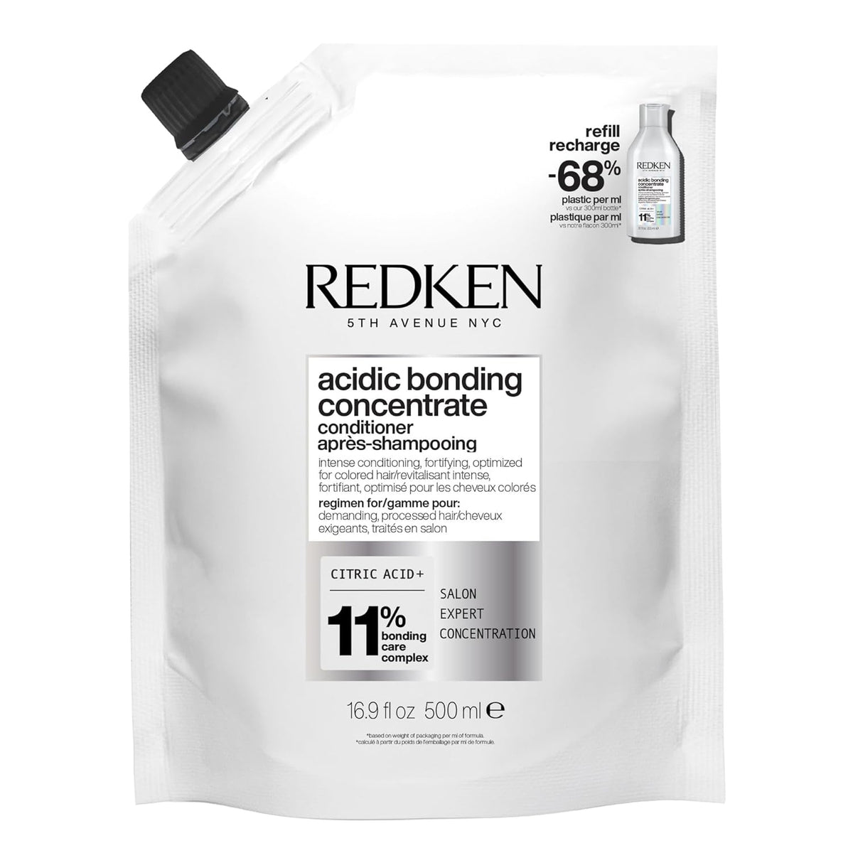 Acondicionador concentrado Acidic Bonding de Redken y para cabello...