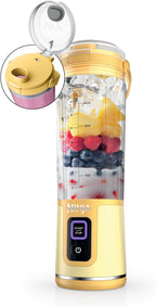 Ninja Blast Batidora portátil, inalámbrica, recipiente de 18 onzas,...