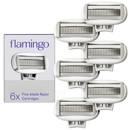 Flamingo Cartuchos de repuesto originales para mujer, 6 unidades, m...