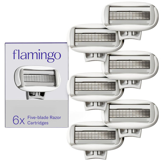 Flamingo Cartuchos de repuesto originales para mujer, 6 unidades, m...