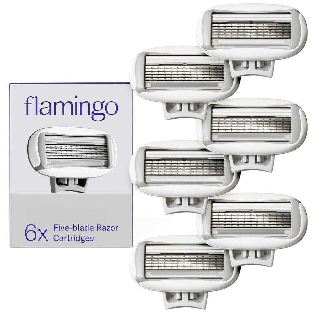 Flamingo Cartuchos de repuesto originales para mujer, 6 unidades (p...