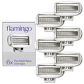 Flamingo Cartuchos de repuesto originales para mujer, 6 unidades (p...