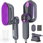 Vaporizador de viaje portátil para ropa 1200W 2 en 1 vapor de ropa...
