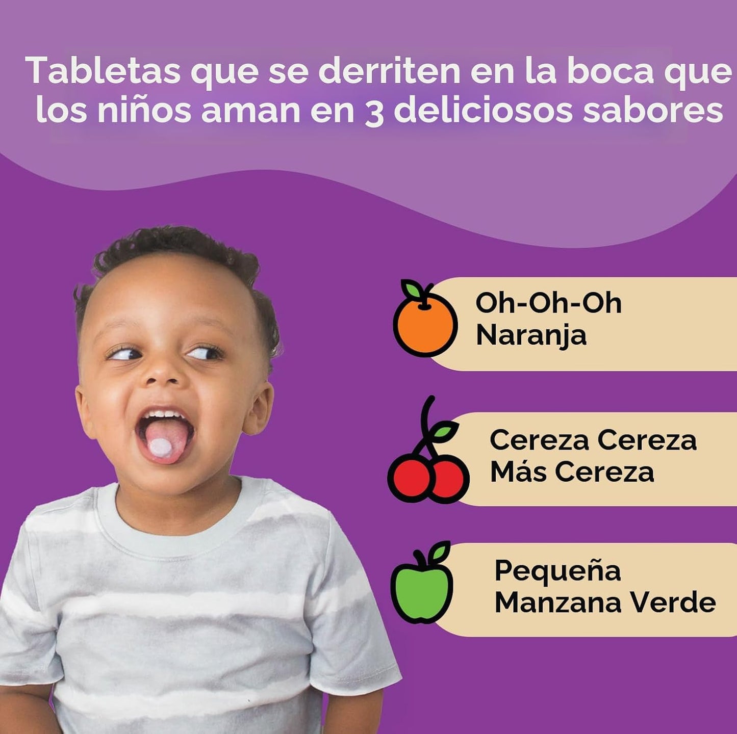 Multivitamínico Renzo's Picky Eater Kids con Hierro, Vitaminas...