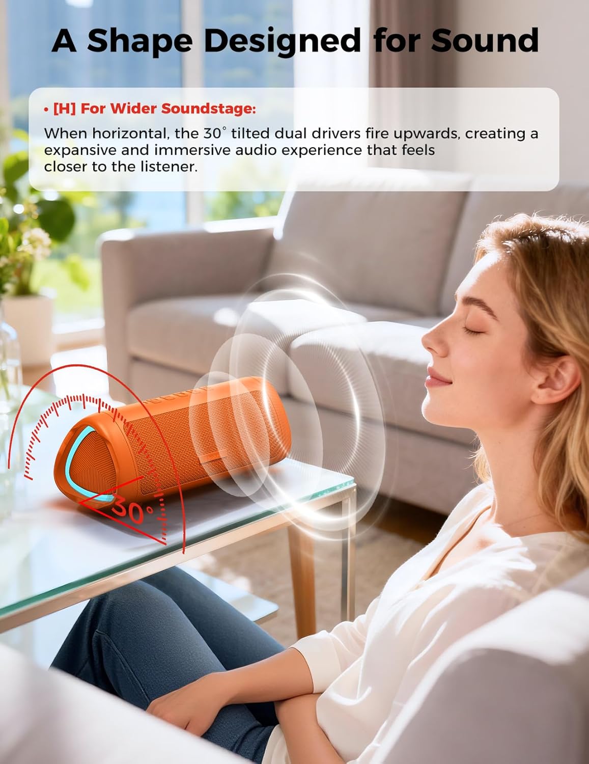 BolaButty Altavoz Bluetooth con sonido HD, inalámbrico portátil, IP...