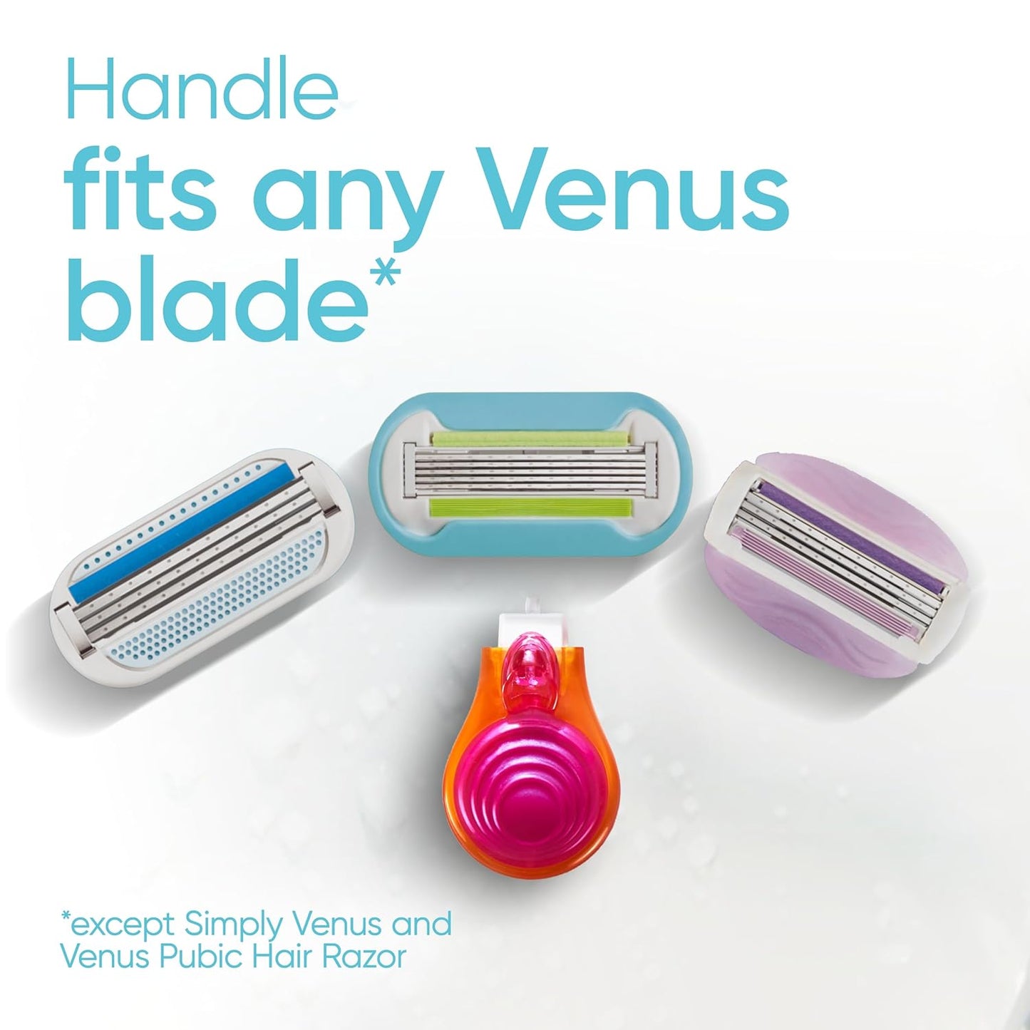 Gillette Venus Kit de maquinilla de afeitar de viaje extra suave para mujer, mini mango + repuesto + funda, regalos de vacaciones para mujeres