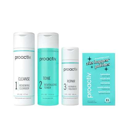 Kit completo de 90 días de cuidado de la piel para acné Proactiv de...