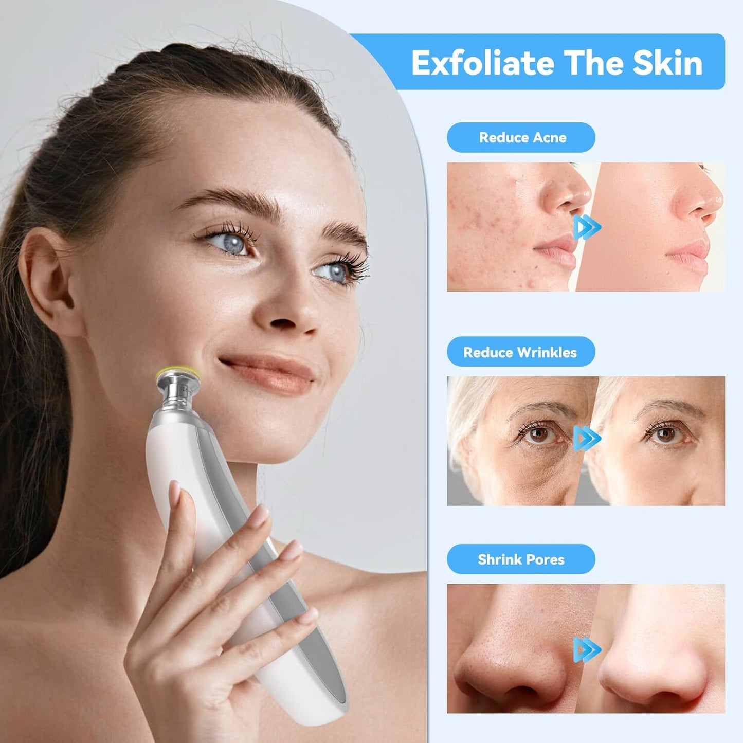 Máquina facial mejorada de micro dermoabrasión de diamante, herrami...