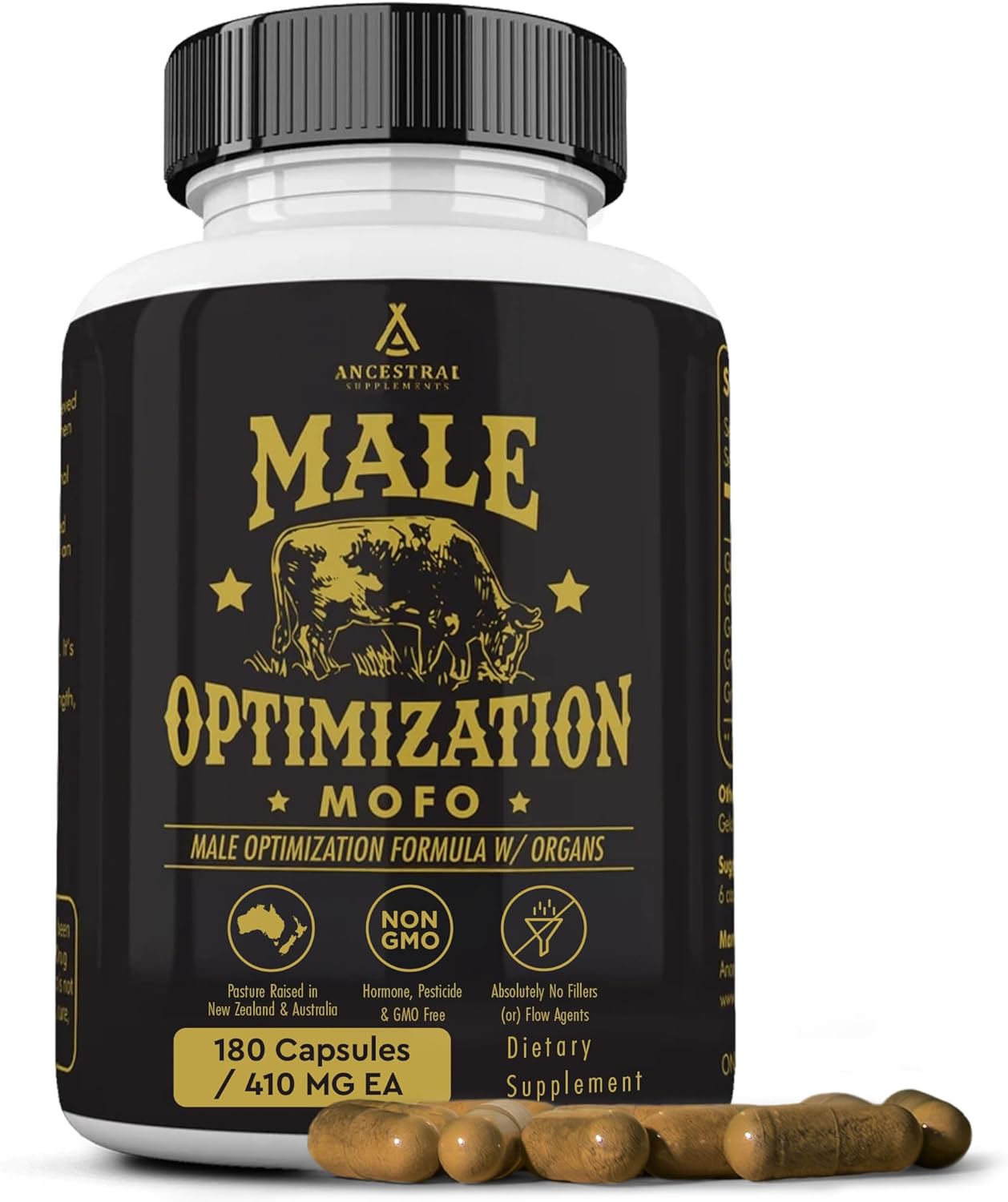 Ancestral Supplements Mofo, Suplementos para Hombres, Apoyo para Ni...