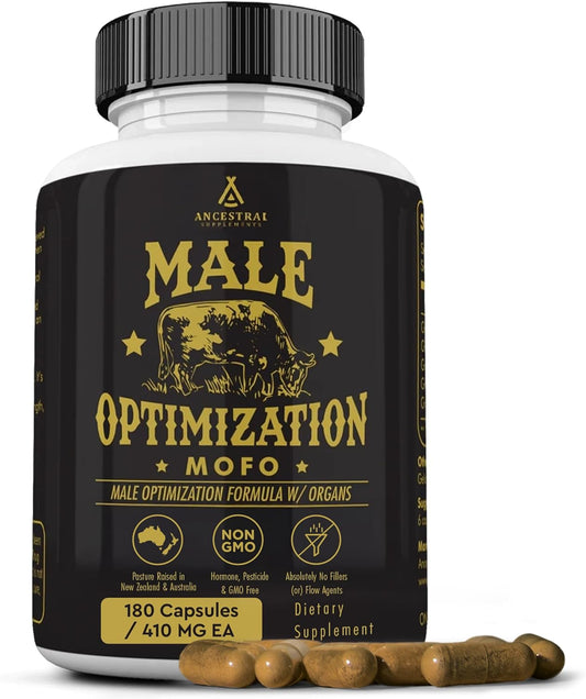 Ancestral Supplements Mofo, Suplementos para Hombres, Apoyo para Ni...