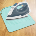 ANGENIL Alfombrilla de silicona resistente al calor para rizar, pla...