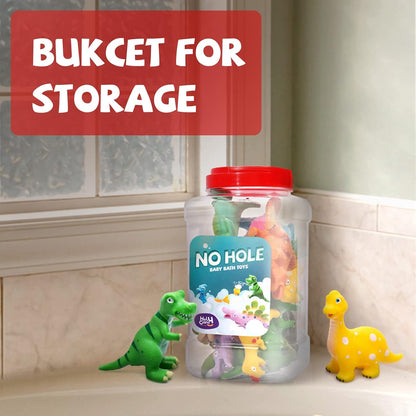 Hely Cancy Juguetes de baño de dinosaurio para niños pequeños, sin...