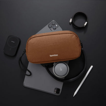 tomtoc Estuche organizador de accesorios de viaje para electrónicos...