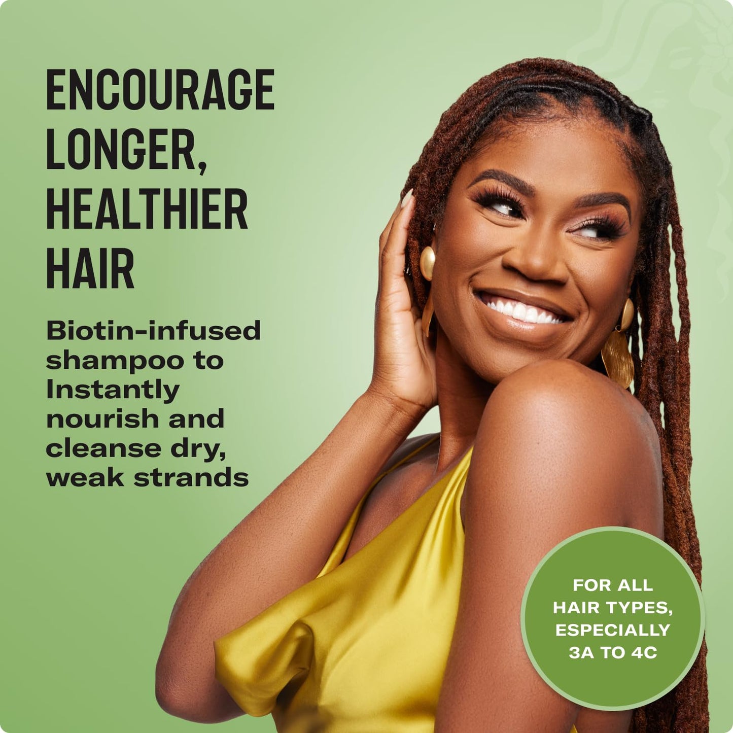 Mielle Organics - Champú fortalecedor de romero y menta con biotina...