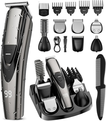 SHPAVVER ETHUP Recortadora de Barba Recargable para Hombres: Cortap...