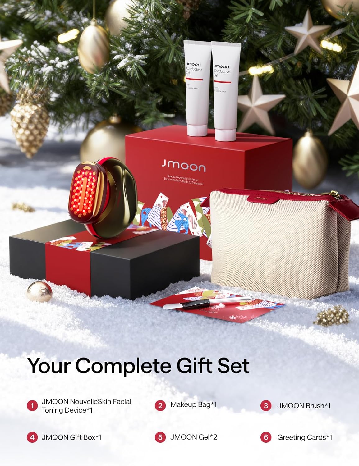 JMOON Colección de regalo de estiramiento facial, dispositivo facia...