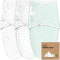 Paquete de 3 sacos de dormir orgánicos para bebé - Mantas envolvent...