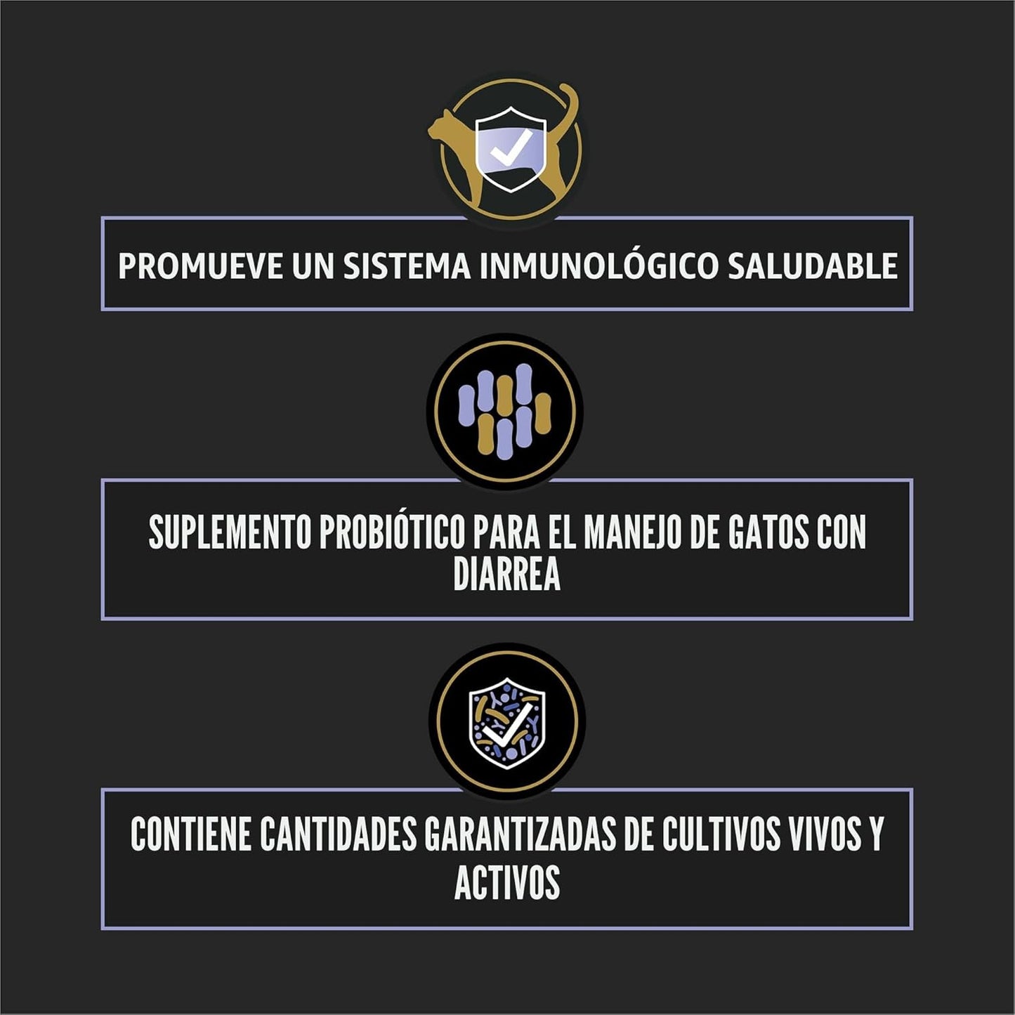 Purina Pro Plan Suplementos Veterinarios FortiFlora Probióticos par...